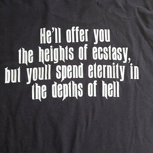 VTG 2005 HELL RAISER HORROR FILM MOVIE BLACK TEE WOMANS M - Picture 6 of 8